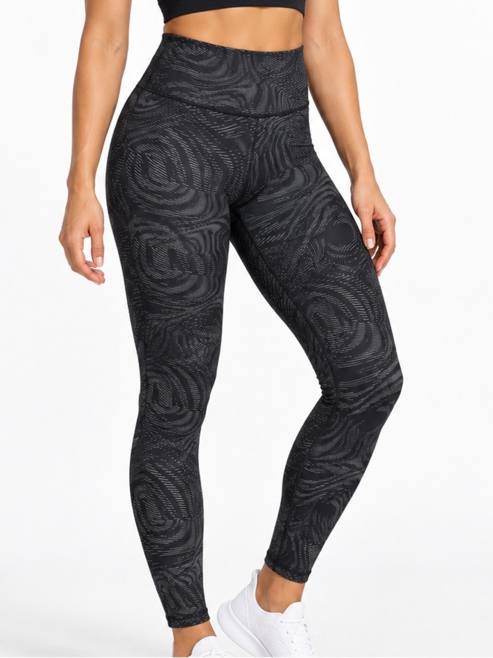 NWT Fabletics Motion 365 Anywhere Monochrome Leggings - Size M